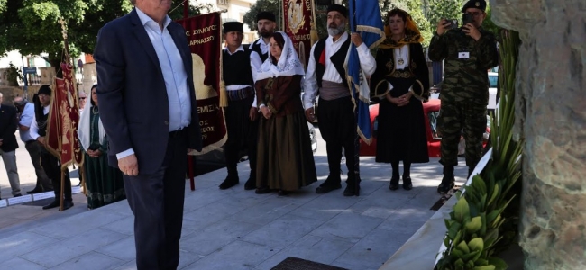 Εκδηλώσεις τιμής και μνήμης από την Περιφέρεια Κρήτης Π.Ε. Ηρακλείου για την ημέρα Εθνικής Μνήμης της Γενοκτονίας των Ελλήνων της Μ. Ασίας 