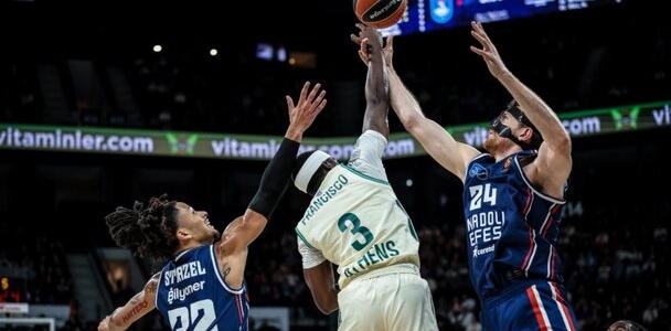 Αναντολού Εφές – Παναθηναϊκός 83-68: Βαριά ήττα και προβληματισμός