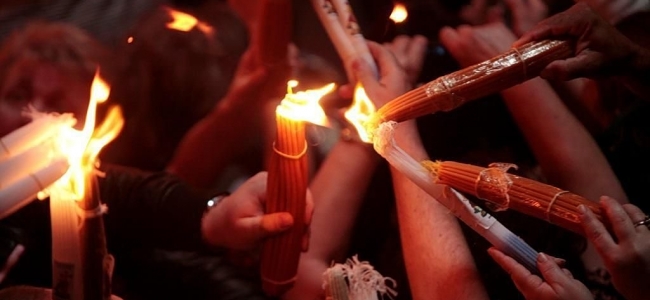 Άγιο Φως: Ομαλά η διαδικασία παρά τις αυξημένες συνθήκες ασφαλείας