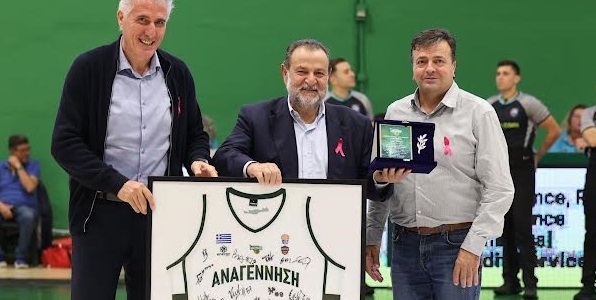 Ιστορική επιστροφή της Αναγέννησης στο ανακαινισμένο Κλειστό Γυμναστήριο Αρκαλοχωρίου