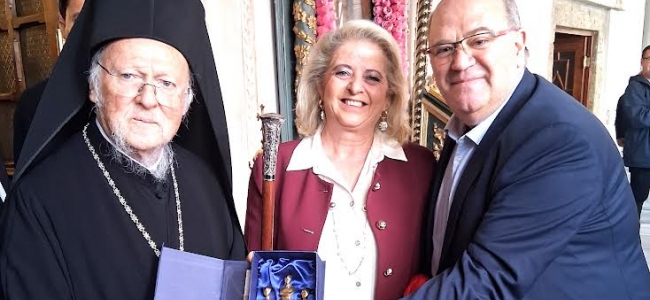 Επίσκεψη μελών του Δ.Σ. του ΙΑΚΕ στο Οικουμενικό Πατριαρχείο. Συνάντηση με την Α.Θ.Π. τον Οικουμενικό Πατριάρχη κκ Βαρθολομαίο 