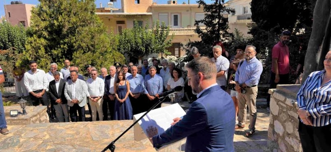 Μενέλαος Μποκέας: «Η μνήμη της Δαμάστας και του Μαράθου μάς καλεί να υπερασπιζόμαστε έμπρακτα την ειρήνη, την ελευθερία, τη δημοκρατία, την ισότητα και τον σεβασμό κάθε ανθρώπινης ζωής