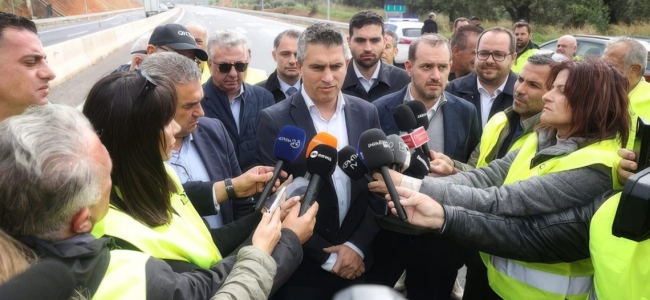 Παραδόθηκαν τα πρώτα 10 χιλιόμετρα του ΒΟΑΚ από τη Νεάπολη προς τον Άγιο Νικόλαο