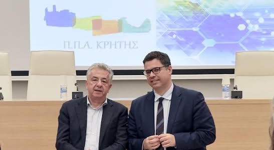 Σύσκεψη στην Περιφέρεια Κρήτης για το Εθνικό Πρόγραμμα Ανάπτυξης, τα νέα έργα και τις αποζημιώσεις