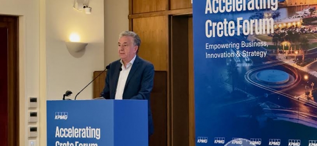 Σταύρος Αρναουτάκης: «Η Κρήτη διεθνής κόμβος επιχειρηματικότητας. Στο επίκεντρο καινοτομία και ανάπτυξη» 