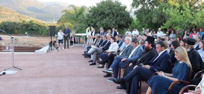 Σταύρος Αρναουτάκης: Η ανάδειξη του Μινωικού Ανακτορικού Κέντρου των Μαλίων αποτελεί πράξη ύψιστης ευθύνης