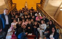 Υποδοχή του Δημοτικού Σχολείου Πόμπιας στη βουλή,  από τον βουλευτή Ηρακλείου του ΚΚΕ, Μανώλη Συντυχάκη