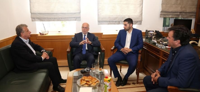 Συνάντηση του Περιφερειάρχη Κρήτης Σταύρου Αρναουτάκη με τον Υπουργό Δικαιοσύνης Γιώργο Φλωρίδη-Νέο Δικαστικό Μέγαρο και συντήρηση υφιστάμενων δομών στην ατζέντα