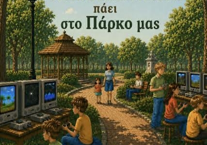 «Το Μουσείο πάει Πάρκο» Το Video Games Museum θα βρίσκεται στο Πάρκο Γεωργιάδη 