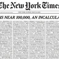 Μόσιαλος για πρωτοσέλιδο NYT: «Δεν είναι απλά νούμερα σε λίστα, ήταν οι άνθρωποι μας»