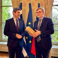 Αυγενάκης και Fesneau συμφώνησαν στην εμβάθυνση της συνεργασίας Ελλάδας και Γαλλίας 