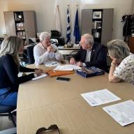 Στη Λότζια ο Ευθύμης Λέκκας - Συνάντηση εργασίας με τον Αλέξη Καλοκαιρινό για τις αποζημιώσεις των κατοίκων των Βουτών