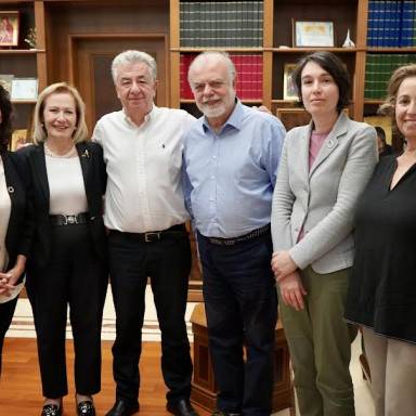 Συνάντηση του Περιφερειάρχη με αντιπροσωπεία της UNESCO και την Επίτροπο Περιβάλλοντος Κύπρου