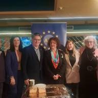 Με μεγάλη επιτυχία η κοπή της Πίτας της Ένωσης Ευρωπαίων Δημοσιογράφων