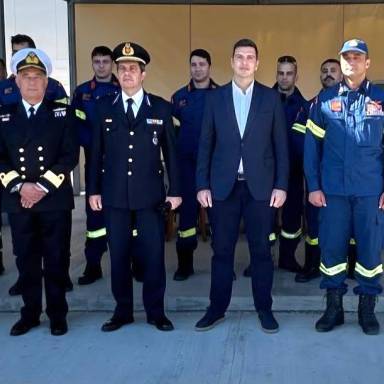 Σε Ναύσταθμο, ΕΜΟΔΕ και Ακαδημία Εμπορικού Ναυτικού ο Αλέξανδρος Μαρκογιαννάκης 