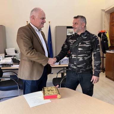 Ορκωμοσία νέου μόνιμου υπαλλήλου στο Δήμο Ηρακλείου