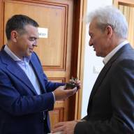 Συνάντηση του Δημάρχου Ηρακλείου Αλέξη Καλοκαιρινού με τον πρώην Πρωθυπουργό Αλέξη Τσίπρα στη Λότζια