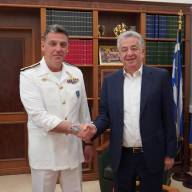 Συνάντηση Περιφερειάρχη Κρήτης Σταύρου Αρναουτάκη με το νέο Διοικητή της 7ης Περιφερειακής Διοίκησης ΛΣ-ΕΛΑΚΤ Ιωάννη Ορφανό