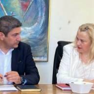 Συνάντηση της Δ.Ε. του ΤΕΕ/ΤΑΚ με τον Βουλευτή Ηρακλείου Λευτέρη Αυγενάκη