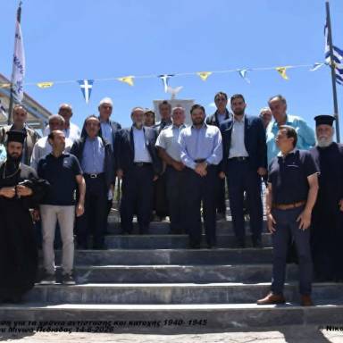 84 χρόνια από το 1ο Σαμποτάζ του Αεροδρομίου Καστελλίου- Τίμησαν τη μνήμη των αγωνιστών της Εθνικής Αντίστασης στη Χανδρού του Δήμου Μινώα Πεδιάδας