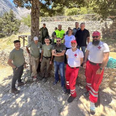Πιλοτική επίδειξη τεχνολογιών 5G για την υποστήριξη της Δημόσιας Υγείας στο Φαράγγι της Σαμαριάς