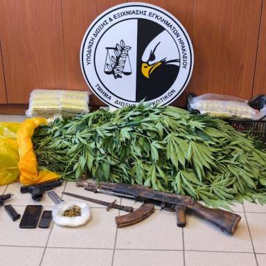 Φυτεία 34αρων δενδρυλλίων κάνναβης στο Μαλεβίζι- Δυο συλλήψεις
