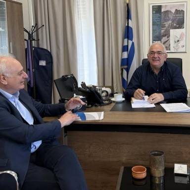 Στο Υπουργείο Εσωτερικών ο Παύλος Μπαριτάκης – Συνάντηση με το Γενικό Γραμματέα για έργα και παρεμβάσεις