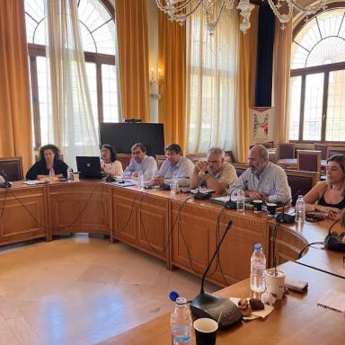 Σύσκεψη εργασίας για τα όρια των οικισμών του Δήμου Ηρακλείου