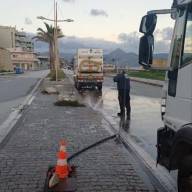Σε πλήρη εξέλιξη το πλύσιμο δρόμων, πλατειών και κοινόχρηστων χώρων στον Δήμο Ηρακλείου