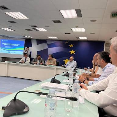 Τα μεγάλα έργα του ΕΣΔΑΚ σε Ηράκλειο, Σητεία, Χερσόνησο και Αμάρι, στο επίκεντρο συνάντησης εργασίας στην Αθήνα