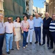 Πρωινός καφές της ΔΕΕΠ Ηρακλείου της Ν.Δ. με τον υφυπουργό Εθνικής Οικονομίας και Οικονομικών Δημήτρη Μαρκόπουλο