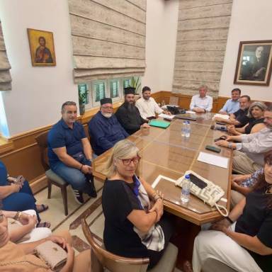 Στήριξη της Περιφέρειας Κρήτης για την αποκατάσταση του Ιερού Ναού Αγίου Αντωνίου στο Καστέλλι Πεδιάδος