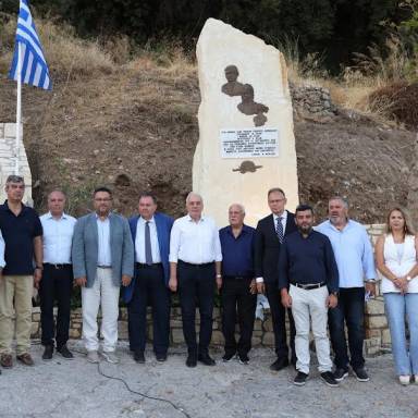 Αποκαλύφθηκε το Μνημείο των ηρωικών αδελφών Βερβελάκη στο Κεφαλοβρύσι
