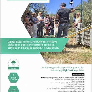 DIGITAL RURAL: Ευρωπαϊκές καλές πρακτικές για τον ψηφιακό μετασχηματισμό της Κρήτης