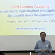 Η Περιφέρεια Κρήτης υποδέχθηκε στα Ανώγεια τα μέλη της Euracademy- Στο επίκεντρο η βιώσιμη ανάπτυξη των αγροτικών περιοχών