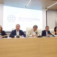 Σύσκεψη εργασίας στην Περιφέρεια Κρήτης παρουσία του Διευθυντή Περιφερειακής και Αστικής Ανάπτυξης της Ευρωπαϊκής Επιτροπής