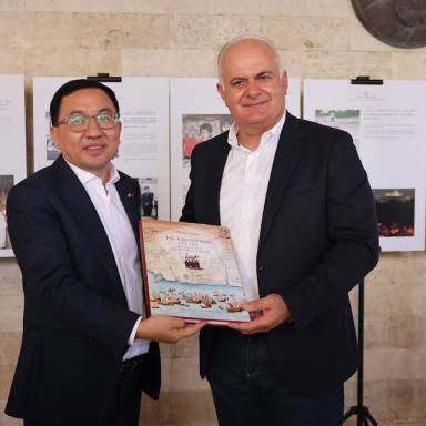 Στη Λότζια ο Πρέσβης της Λαϊκής Δημοκρατίας της Κίνας στην Ελλάδα