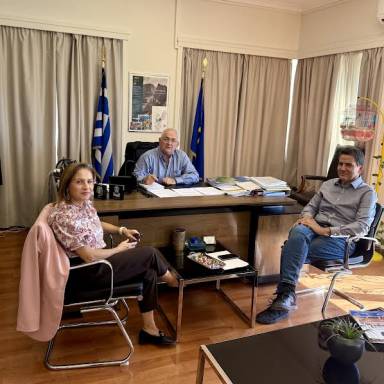 Συναντήσεις εργασίας της Γραμματέως Μ. Κοζυράκη   στα Υπουργεία Εσωτερικών και Περιβάλλοντος & Ενέργειας 