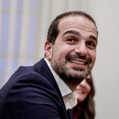 Στην Κρήτη ο  επικεφαλής της Νέας Αριστεράς Γαβριήλ Σακελλαρίδης και η βουλεύτρια Πέτη Πέρκα
