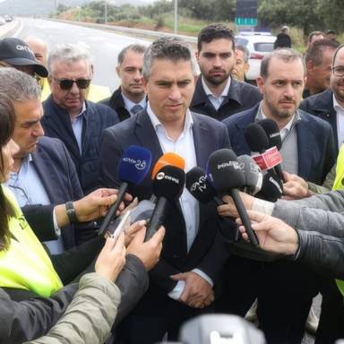Παραδόθηκαν τα πρώτα 10 χιλιόμετρα του ΒΟΑΚ από τη Νεάπολη προς τον Άγιο Νικόλαο